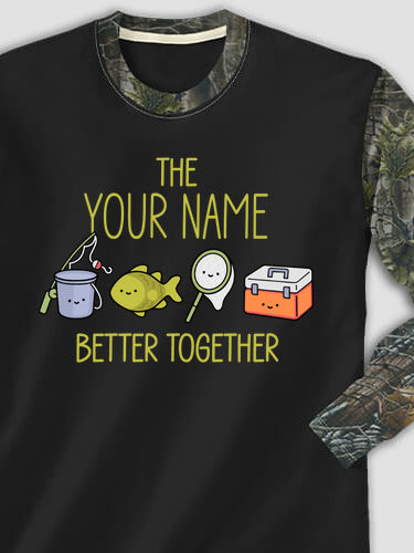 Better Together Fishing : Printed 2-Tone Camo Long Sleeves