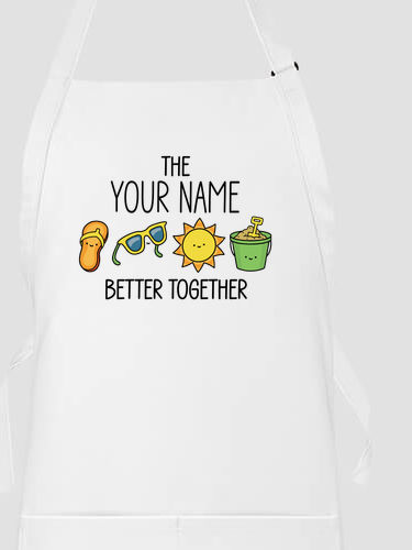 Better Together Vacation : Printed Aprons