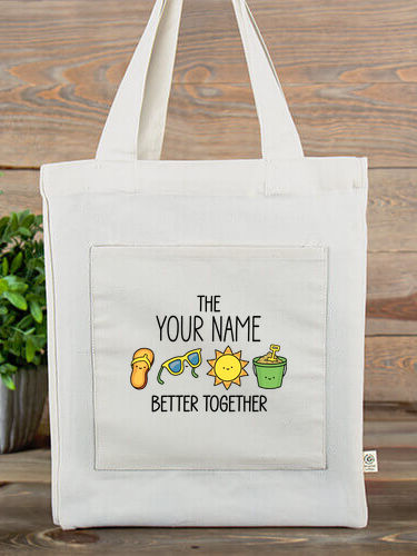 Better Together Vacation : Canvas Totes