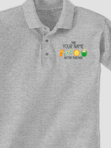 Better Together Vacation : Embroidered Polo Shirts