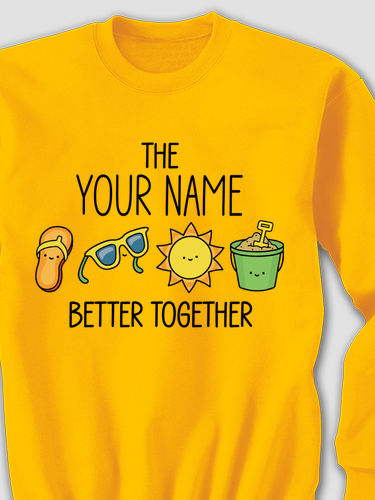 Better Together Vacation : Printed Sweatshirts