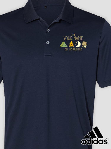 Better Together Camping : Embroidered Adidas&reg; Polo Shirts