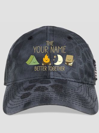 Better Together Camping : Embroidered Kryptek Tactical Camo Hats