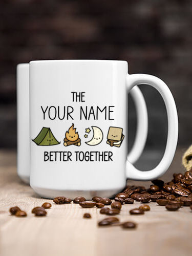 Better Together Camping : Ceramic Coffee Mugs