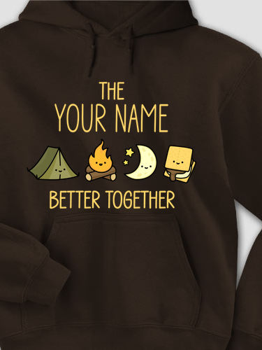 Better Together Camping : Printed Hoodies