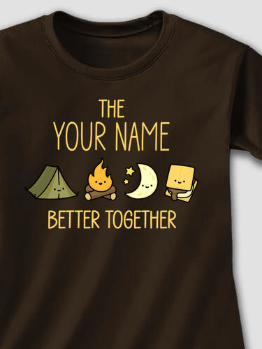 Better Together Camping : Printed T-Shirts