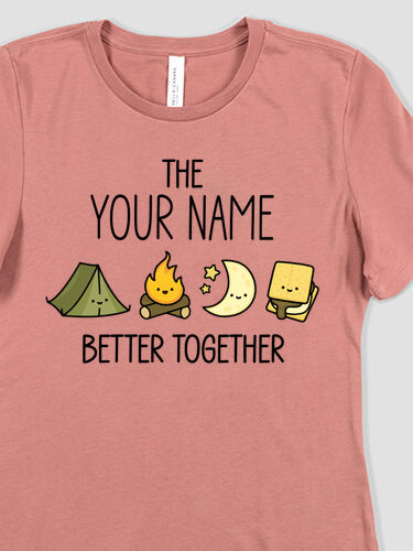 Better Together Camping : Premium Ladies T-Shirts