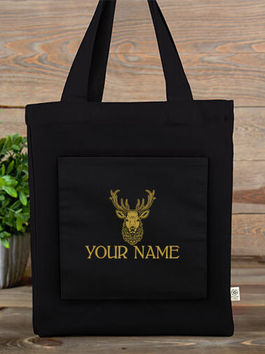 Old Stag : Canvas Totes