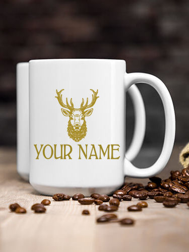 Old Stag : Ceramic Coffee Mugs