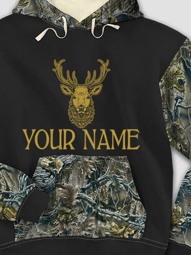 Old Stag : Printed 2-Tone Camo Hoodies