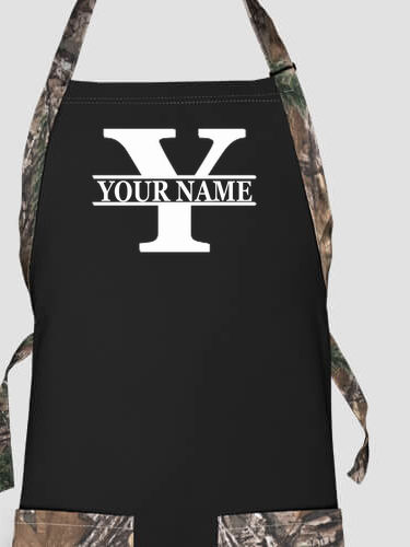 Family Monogram : Printed 2-Tone Aprons