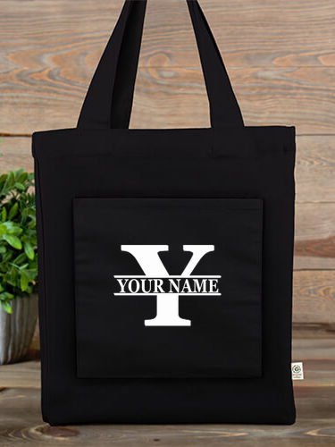 Family Monogram : Canvas Totes