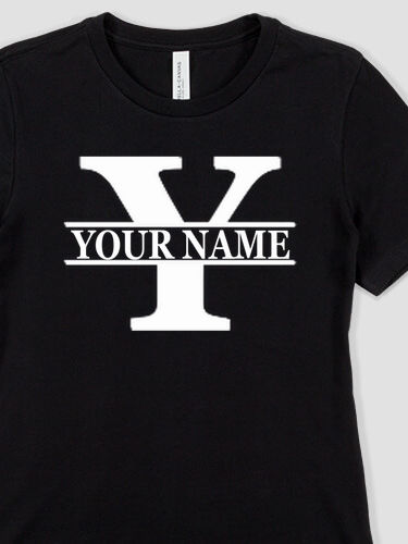 Family Monogram : Premium Ladies T-Shirts