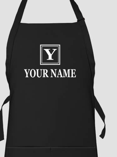 Square Monogram : Printed Aprons