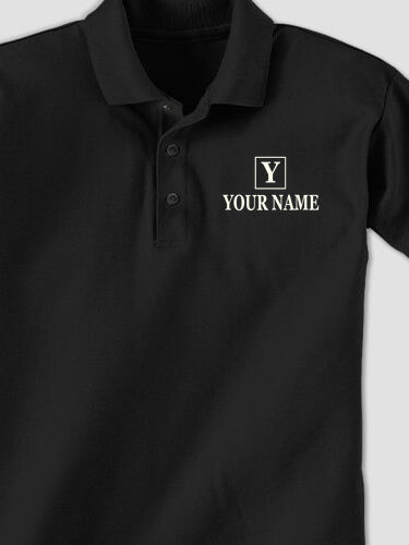 Square Monogram : Embroidered Polo Shirts