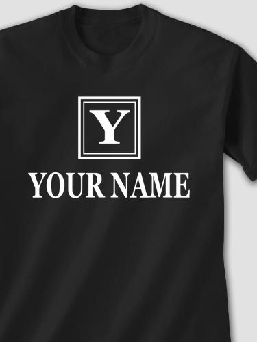 Square Monogram : Printed T-Shirts