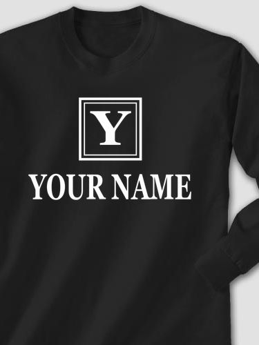 Square Monogram : Printed Long Sleeves