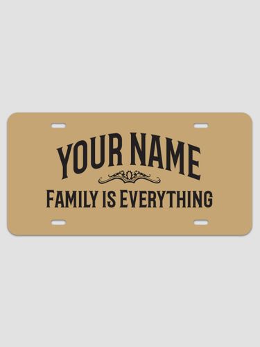 Family : License Plates