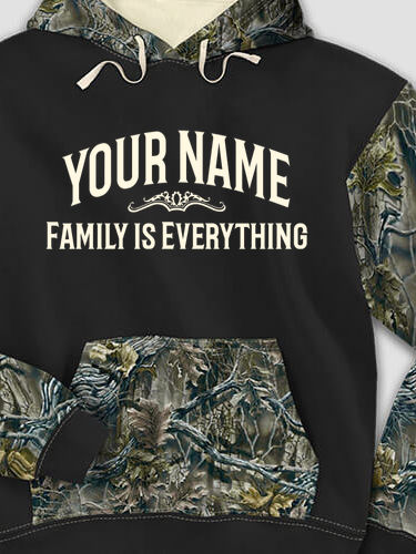 Family : Printed 2-Tone Camo Hoodies