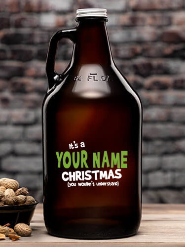 Family Christmas Thing : Beer Growlers - Color Printed