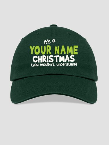 Family Christmas Thing : Embroidered Baseball Hats