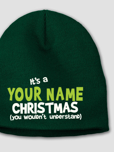 Family Christmas Thing : Embroidered Beanies