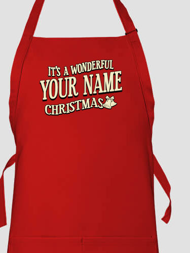It's A Wonderful Christmas : Printed Aprons