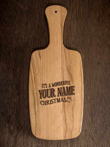 It's A Wonderful Christmas : Cheese Boards - Engraved
