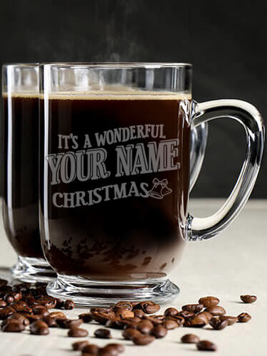 It's A Wonderful Christmas : Coffee Mugs - Engraved