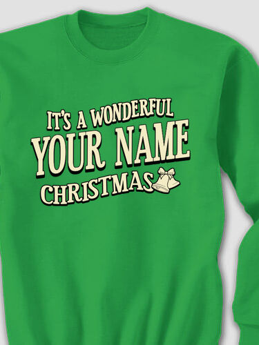 It's A Wonderful Christmas : Printed Sweatshirts