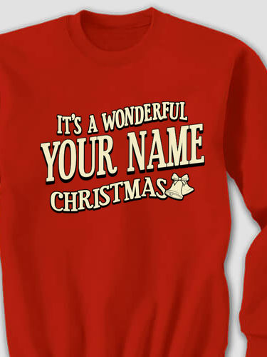 It's A Wonderful Christmas : Printed Sweatshirts
