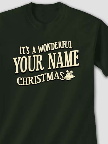 It's A Wonderful Christmas : Printed T-Shirts