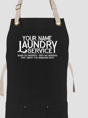 Laundry Service : Printed Canvas Work Aprons