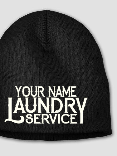 Laundry Service : Embroidered Beanies