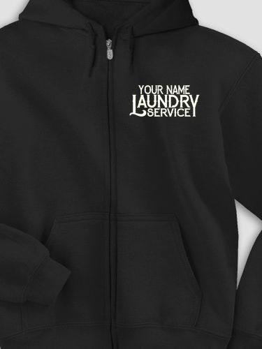 Laundry Service : Embroidered Zip Hoodies