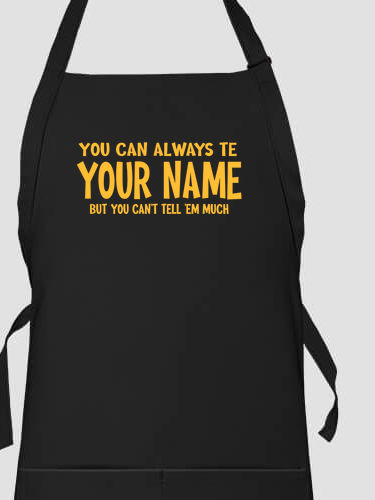 Can't Tell 'Em Much : Printed Aprons