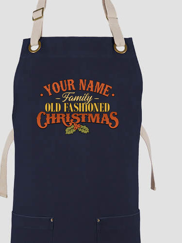 Old Fashioned Christmas : Printed Canvas Work Aprons