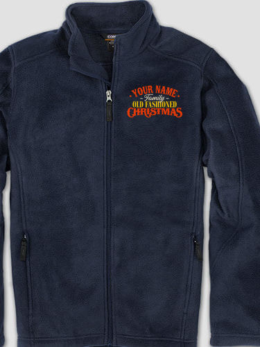 Old Fashioned Christmas : Embroidered Fleece Jackets