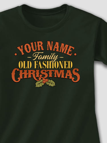 Old Fashioned Christmas : Printed T-Shirts