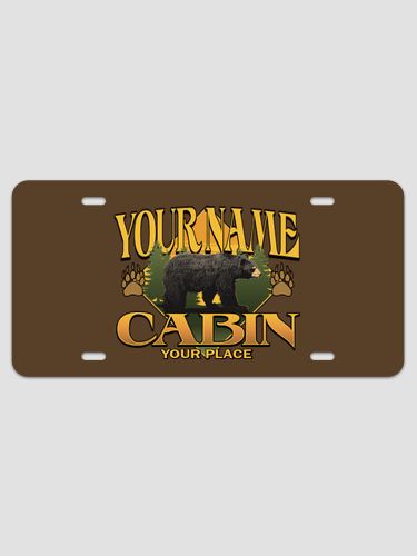 Bear Cabin : License Plates