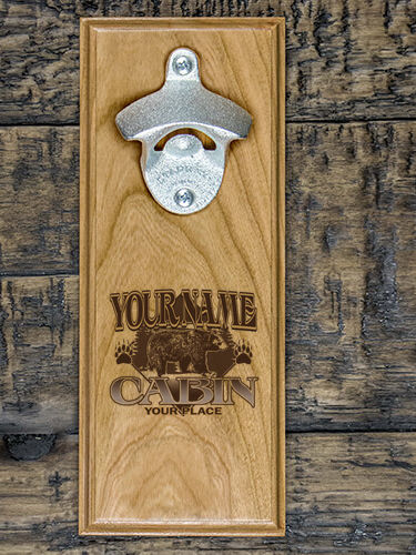 Bear Cabin : Bottle Openers - Engraved