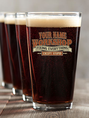 Workshop : Pint Glasses - Color Printed