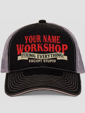 Workshop : Embroidered Trucker Hats