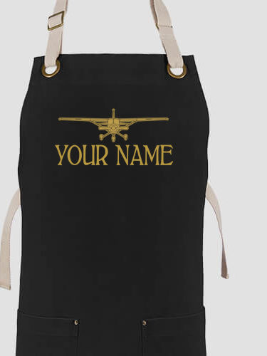 Airplane : Printed Canvas Work Aprons