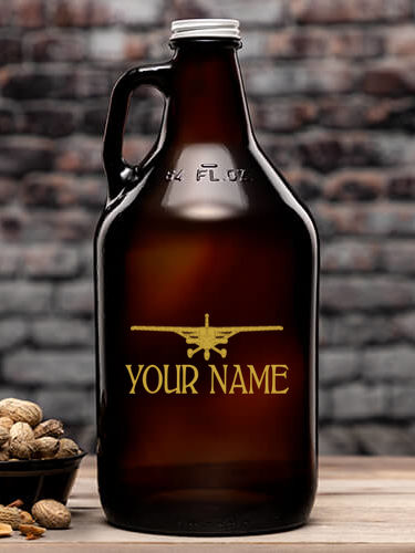Airplane : Beer Growlers - Color Printed