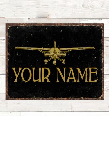 Airplane : Tin Signs