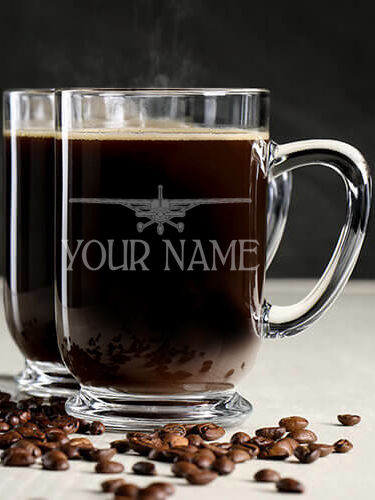 Airplane : Coffee Mugs - Engraved