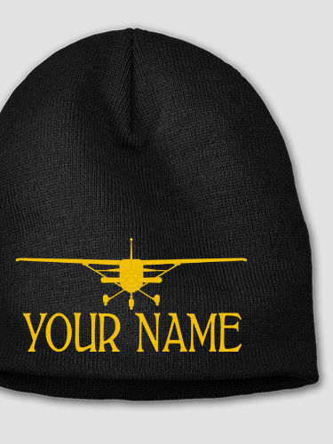 Airplane : Embroidered Beanies
