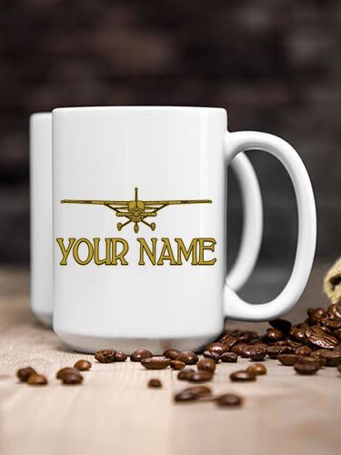 Airplane : Ceramic Coffee Mugs