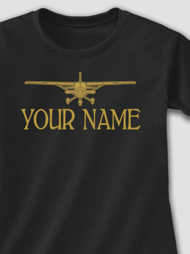 Airplane : Adult Ladies Fitted T-Shirt